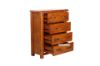 Picture of RIVERWOOD 4-Drawer Tallboy (Rustic Pine)