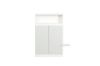 Picture of RENO 2 DOOR Medium Shoe Cabinet *White