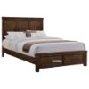 Picture of VENTURA Solid Oak Wood Bed Frame in Queen/Super King Size