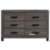 Picture of ROMNEY 6-Drawer Dresser with Mirror