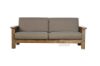 Picture of VENTURA 3/2/1 Seater Oak Sofa Range (Light Brown)