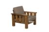 Picture of VENTURA 3/2/1 Seater Oak Sofa Range (Light Brown)