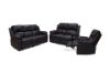 Picture of DOCKLAND Air Leather Reclining Sofa Range *Dark Brown
