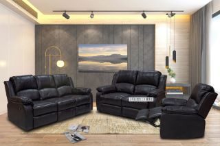 Picture of DOCKLAND Reclining Sofa - 3RR+2RR+1R Set