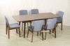 Picture of EDEN 150-194 Extension 7PC Dining Set (Light Grey)
