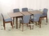 Picture of EDEN 150-194 Extension 7PC Dining Set (Light Grey)