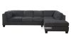 Picture of NEWTON Fabric Sectional (Dark Grey) - Facing Right without Ottoman