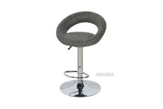 Picture of ANNIE Adjustable Swivel Gas Lift Bar Stool -Grey