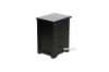 Picture of SYDNEY 3DRW Solid Pine Bedside Table (Dark Chocolate)