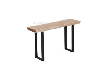 Picture of TASMAN Solid NZ Pine Console Table Live Edge - 1.3M