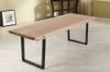 Picture of TASMAN Solid NZ Pine Wood 1.6M/1.8M/2.0M/2.2M/2.4M Dining Table (Live Edge)