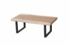 Picture of TASMAN Live Edge Solid NZ Pine Wood Coffee Table 1.2M/1.3M 