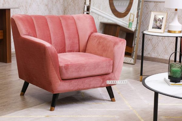 Picture of EVA Pink Sofa - 1 Seat