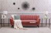 Picture of EVA 3+2+1 Sofa Range (Pink Velvet)
