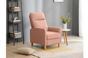 Picture of FINLEY Push Back Recliner Chair *Pink