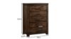 Picture of VENTURA 5-Drawer Oak Tallboy