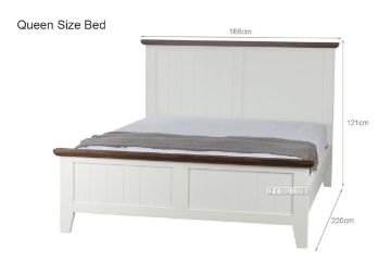 Picture of CAROL Solid Acacia 4PC Bedroom Combo in Double/Queen/King Size/Super King