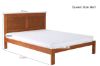 Picture of METRO Pine Bed Frame Single/King Single/Double/Queen Size (Caramel)