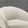 Picture of GADDY Velvet Accent Chair (Beige)