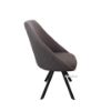 Picture of BRUNO Technical Fabric Swivel Dining Chair *Dark Grey