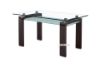 Picture of HORIZON 150 Glass Dining Table (Chocolate)