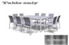 Picture of CARDIFF 220x150 Aluminum Outdoor Dining Table