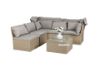 Picture of LAVAL Outdoor Lounge Modular Canopy Sofa Set with Adjustable Height Coffee Table