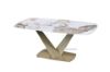 Picture of LANCER 180 Ceramic Marble Dining Table