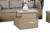 Picture of LAVAL Outdoor Lounge Modular Canopy Sofa Set with Adjustable Height Coffee Table