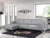 Picture of LINCOLN Fabric Sectional Sofa (Light Grey)