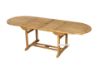 Picture of BALI 1.6M-2.4M/1.8M-2.4M Solid Teak Wood Extendable Outdoor Dining Set (7PC/9PC)