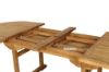 Picture of BALI 1.6M-2.4M/1.8M-2.4M Solid Teak Wood Extendable Outdoor Dining Set (7PC/9PC)