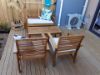 Picture of WATFORD 4PC Solid Acacia Wood Outdoor Lounge Sofa Set