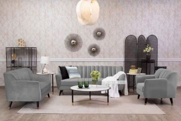 Picture of EVA 3 Seater Sofa (Grey)