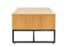 Picture of SAILOR 120 1 DRW Coffee Table with Rattan (Oak Colour)