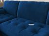 Picture of FAVERSHAM Sectional Sofa (Space Blue Velvet) - Facing Left
