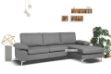 Picture of MARCO Fabric Sectional Sofa (Grey)
