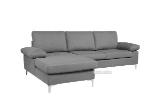 Picture of MARCO Sectional Sofa (Grey) - Facing Left