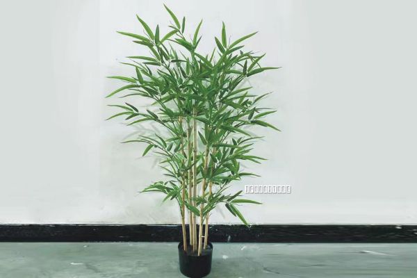 Picture of ARTIFICIAL PLANT Bamboo with Black Plastic Pot (120cm Tall)