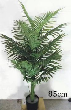 Picture of Artificial Plant Palm *Black Plastic Pot - 85cm
