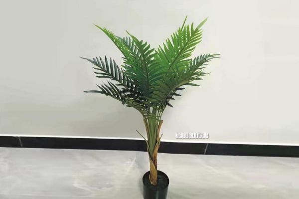 Picture of ARTIFICIAL PLANT Chrysalidocarpus with Black Plastic Pot (90cm Tall)