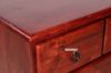 Picture of CANNINGTON Solid NZ Pine 5 DRW Tallboy *Wine Red Colour