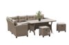 Picture of ALBANY Sectional Outdoor Dining Wicker Sofa Set