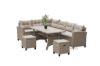 Picture of ALBANY Sectional Outdoor Dining Wicker Sofa Set