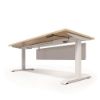 Picture of UP1 STRAIGHT Height Adjustable Standing Desk Frame (White/Black)