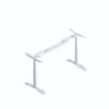 Picture of UP1 STRAIGHT Height Adjustable Standing Desk Frame (White/Black)