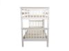 Picture of STARLET Single-Single Solid Pine Bunk Bed Frame (White)