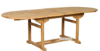 Picture of BALI Solid Teak Wood 1.6M/2.4M Extendable Outdoor Oval Table