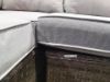 Picture of MANCHESTER Aluminum Frame Outdoor Corner Sofa Set With Ice Bucket & Stools