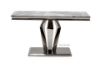 Picture of OPERA 140 Marble Top Stainless Steel Console Table